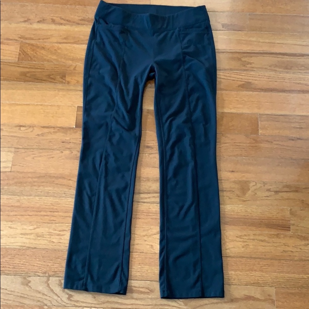 ATHLETA STRAIGHT LEG YOGA PANTS LARGE